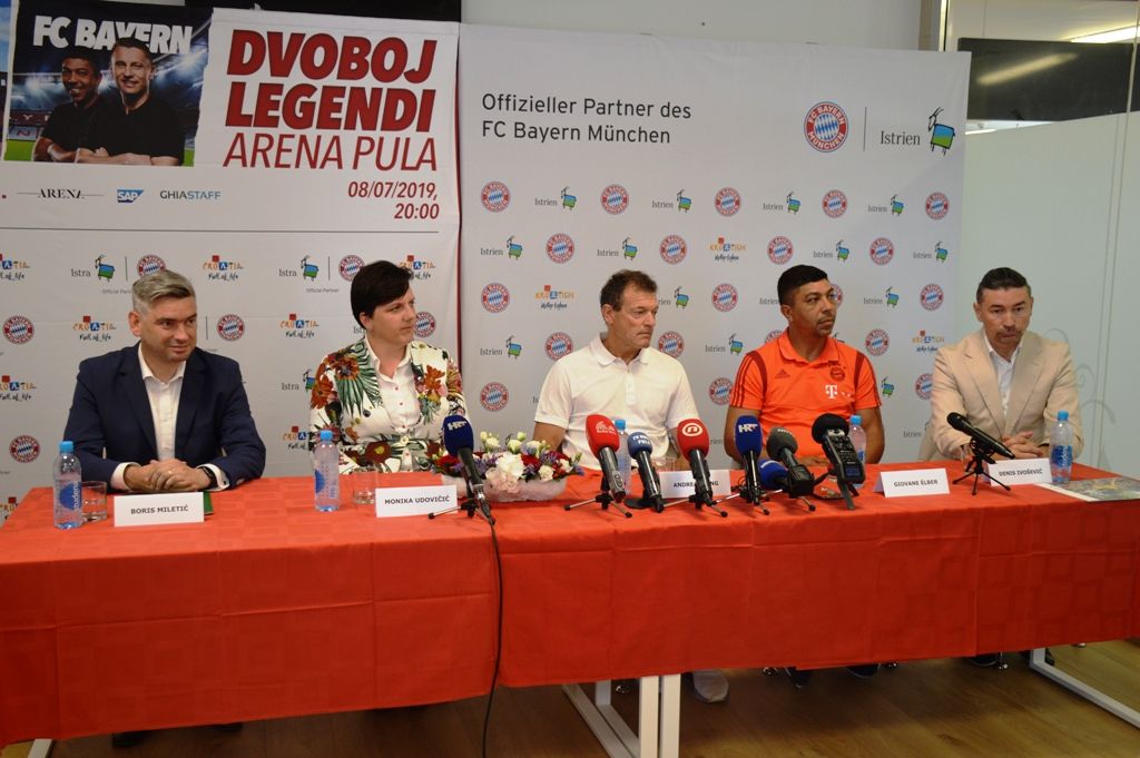 DVOBOJ LEGENDI: Spektakl u pulskoj Areni